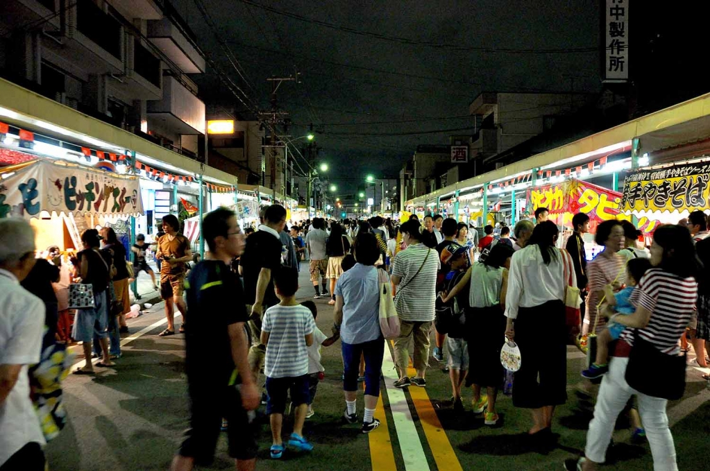 柳原商店街,祭り,夏