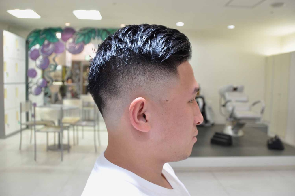 スキンフェード,barber,アメリカンヘア