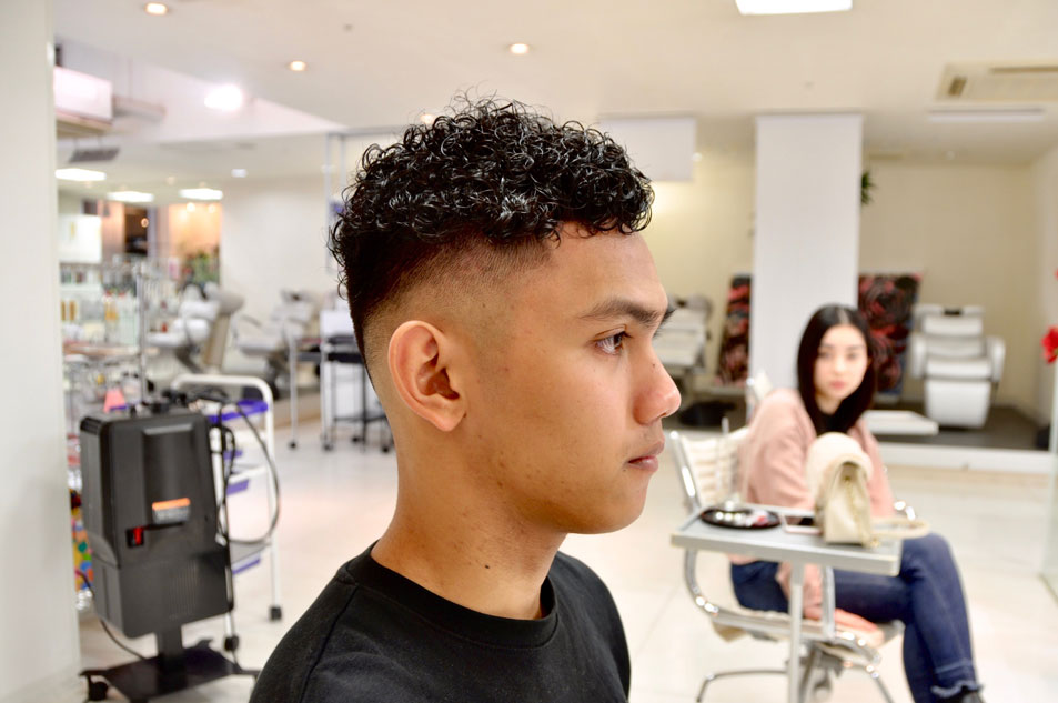 スキンフェード, barber ,パーマ