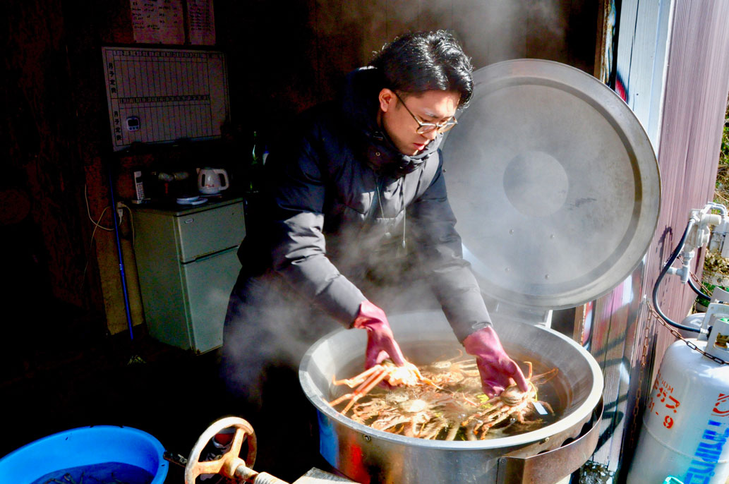 越前蟹,三国,岩田