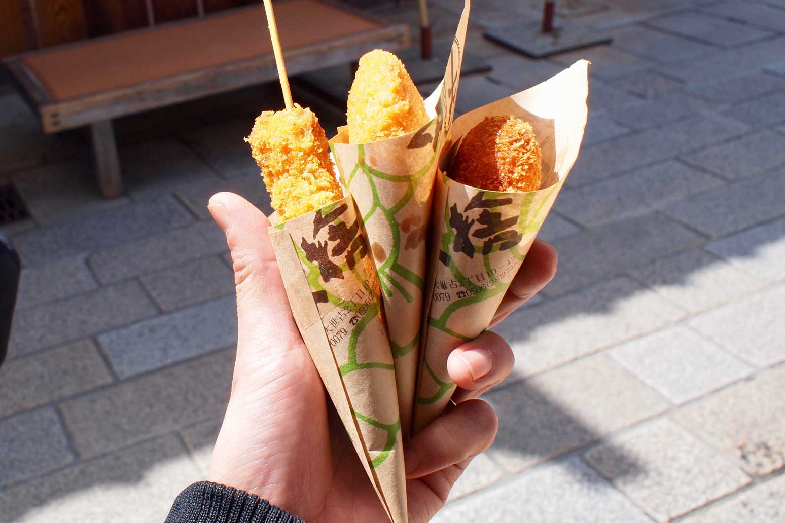 伊勢神宮,おちょぼ稲荷,食べ歩き