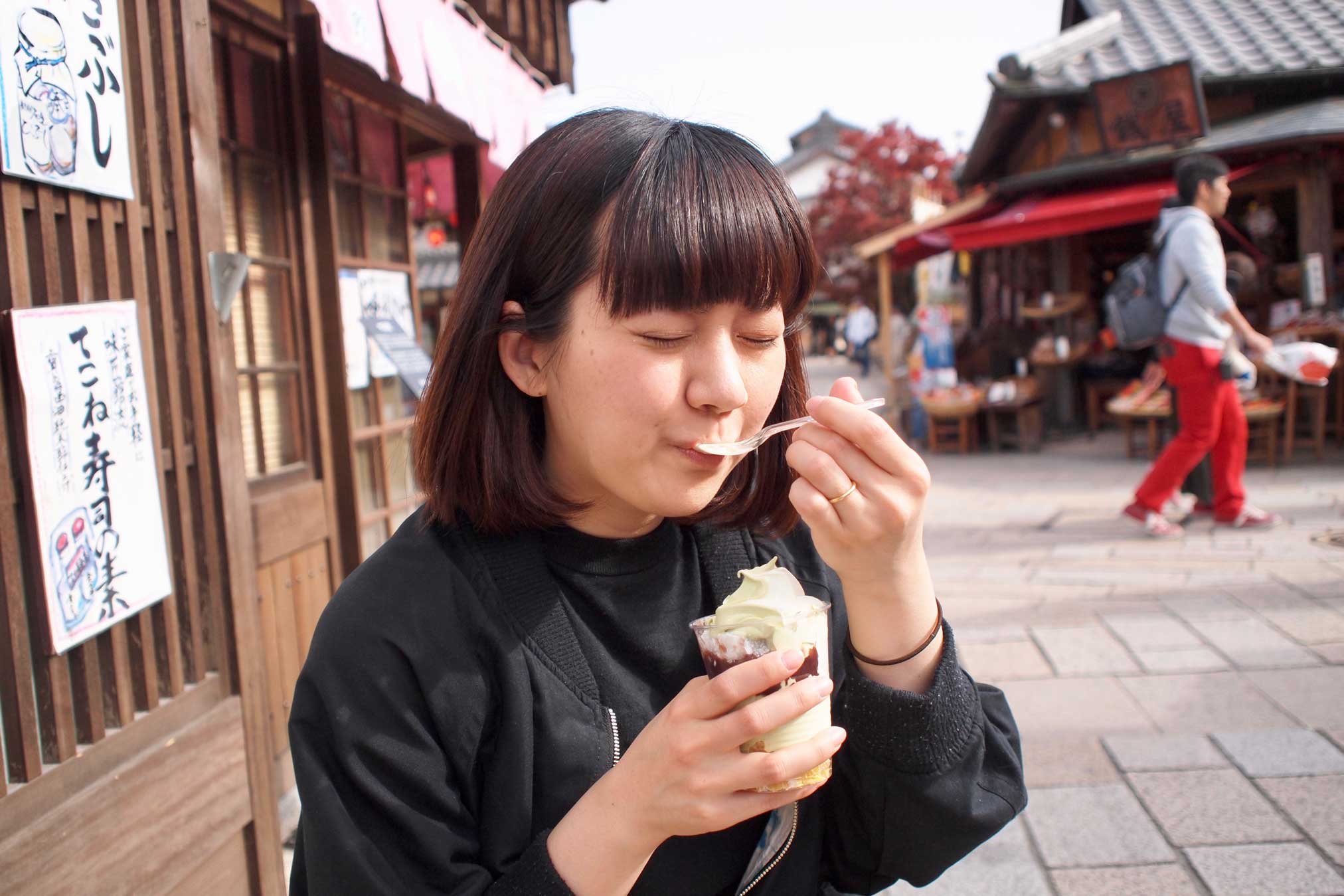 伊勢神宮,おちょぼ稲荷,食べ歩き