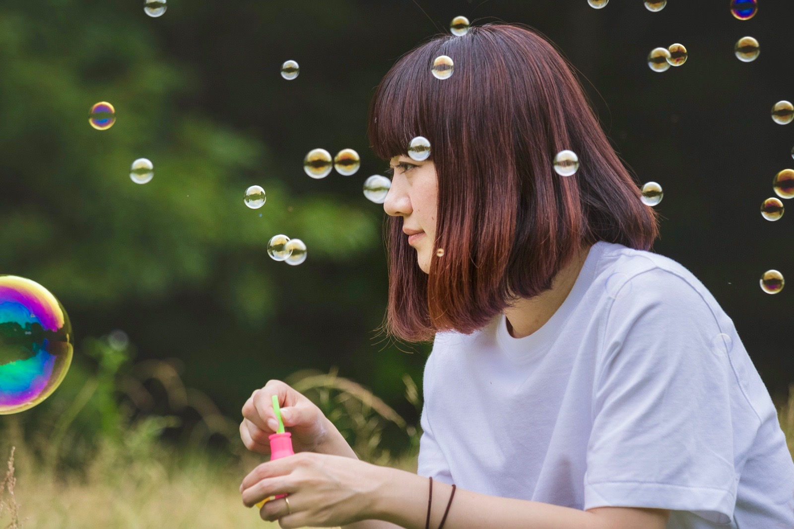 家族写真,岩田家,くせ毛