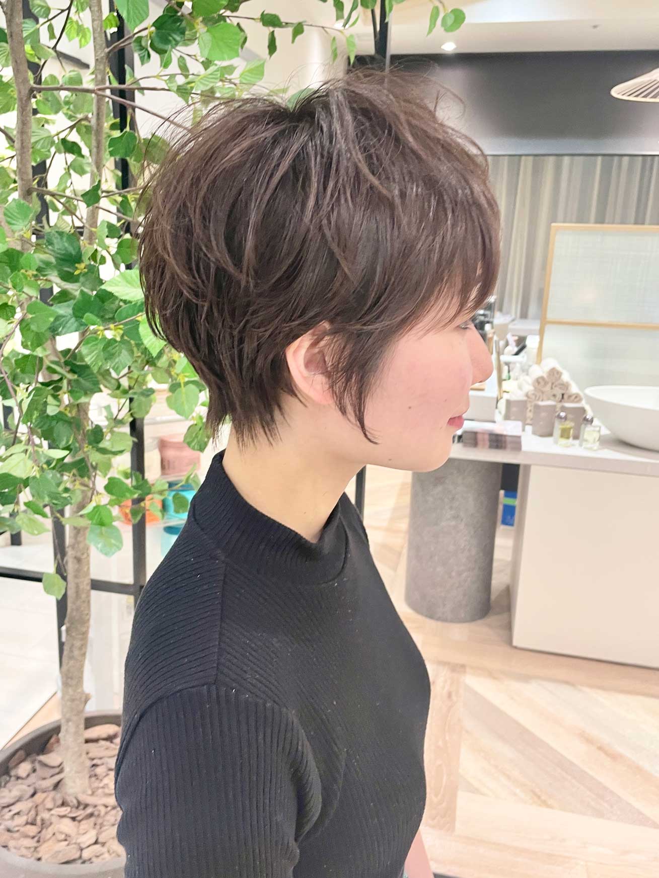 名古屋,ショート,パーマ