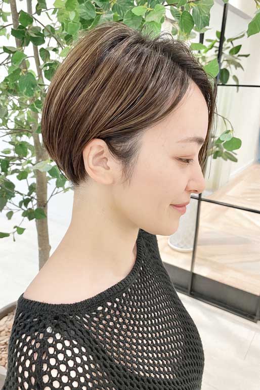 名古屋,白髪ぼかし,ハイライ