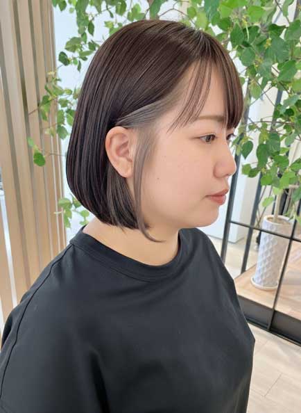 名古屋,白髪ぼかし,インナーカラー