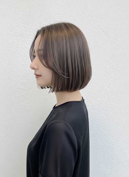 名古屋,白髪ぼかし,ハイライト