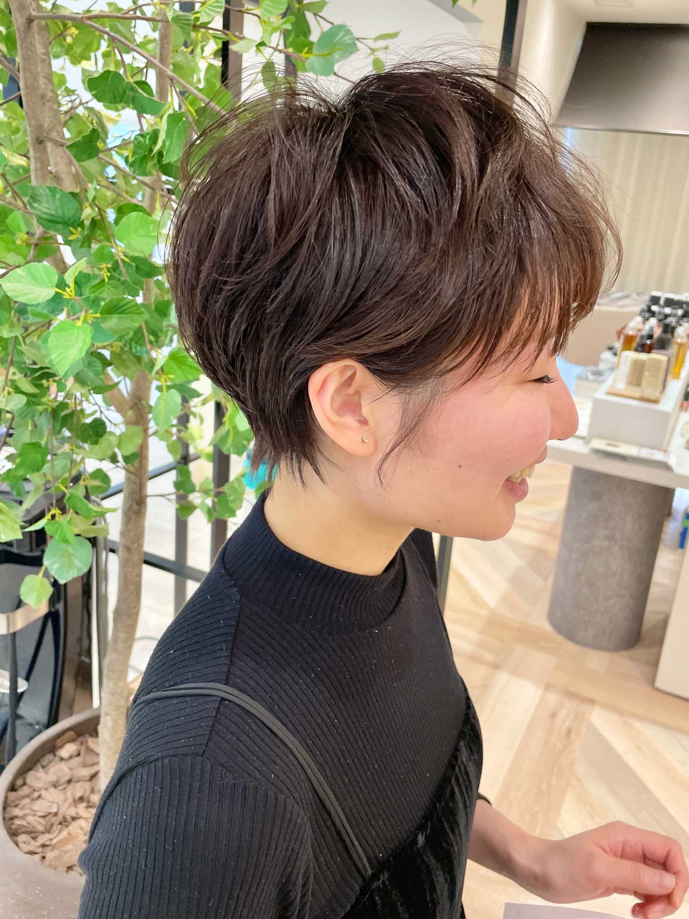 名古屋,パーマ,ショートヘア