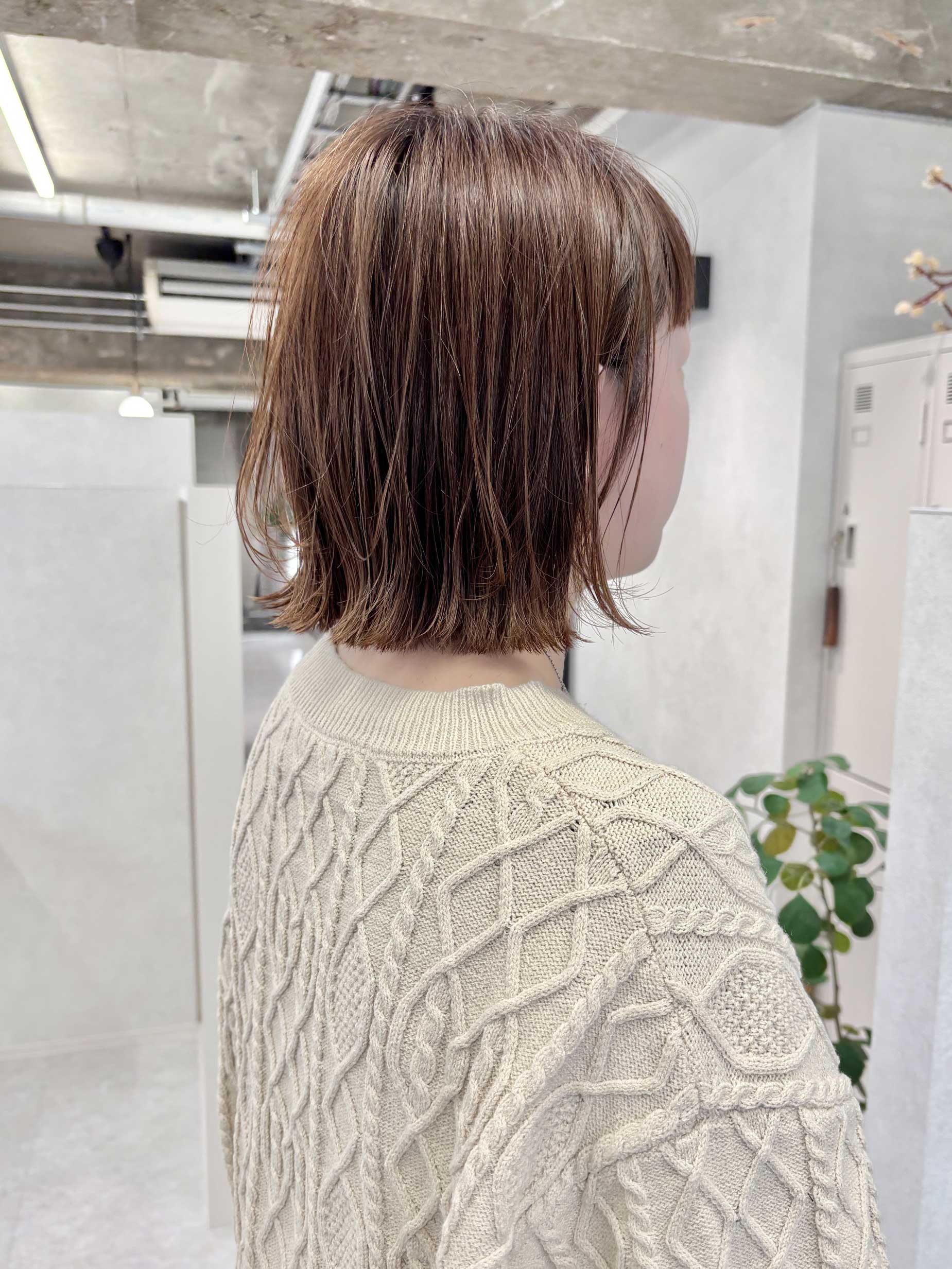 名古屋,白髪ぼかし,ハイライト