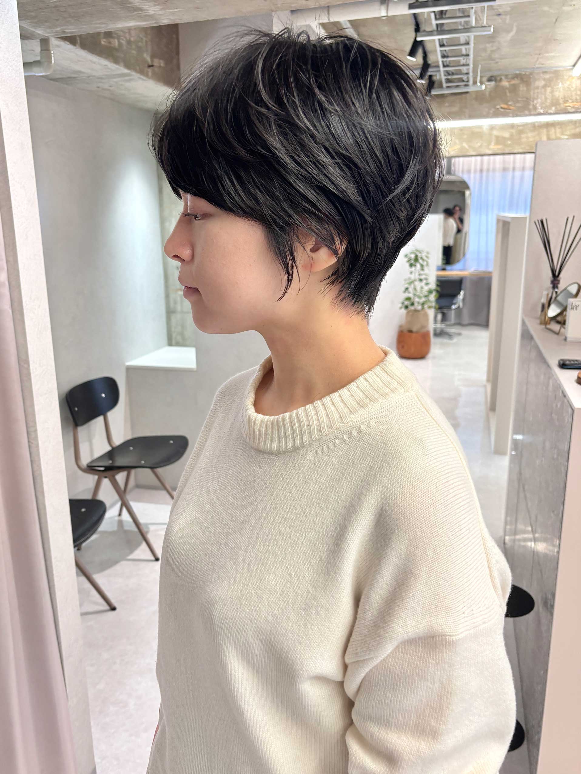 名古屋,くせ毛,ショートヘア