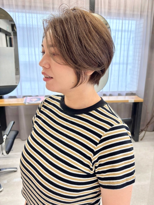 名古屋,くせ毛,ショートヘア