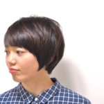 丸いイメージのショート。