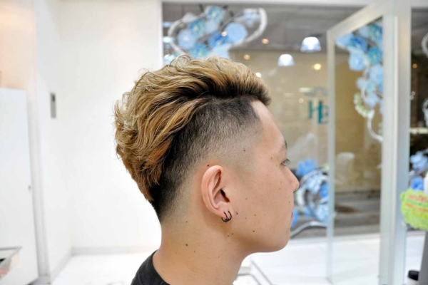 スキンフェード,barber,海外