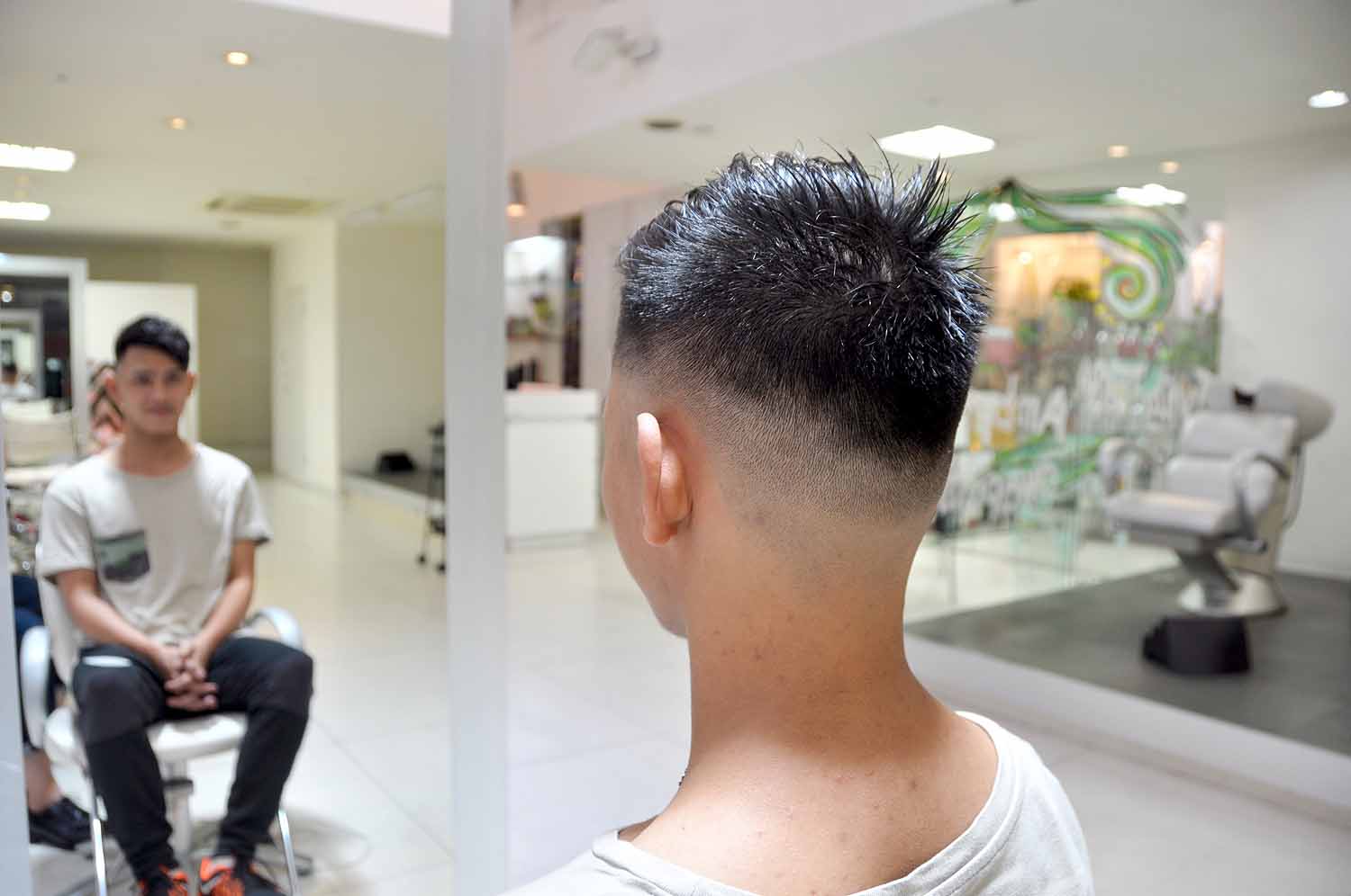 スキンフェード,barber,海外