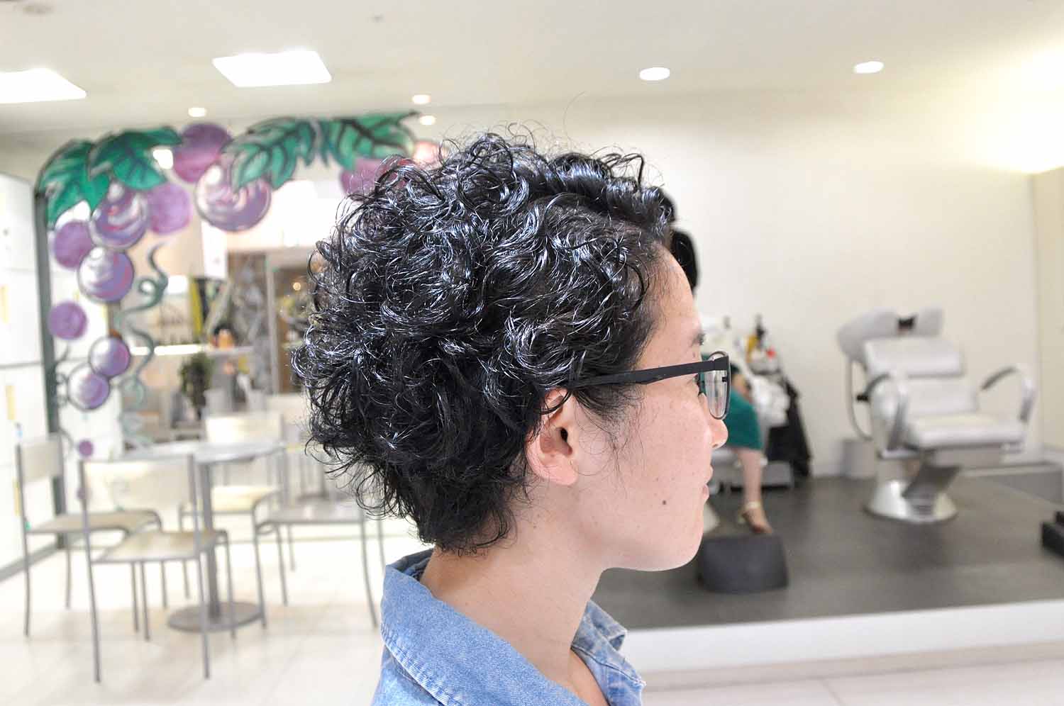 くせ毛,天然パーマ,美容院