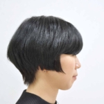 黒髪ショートボブ