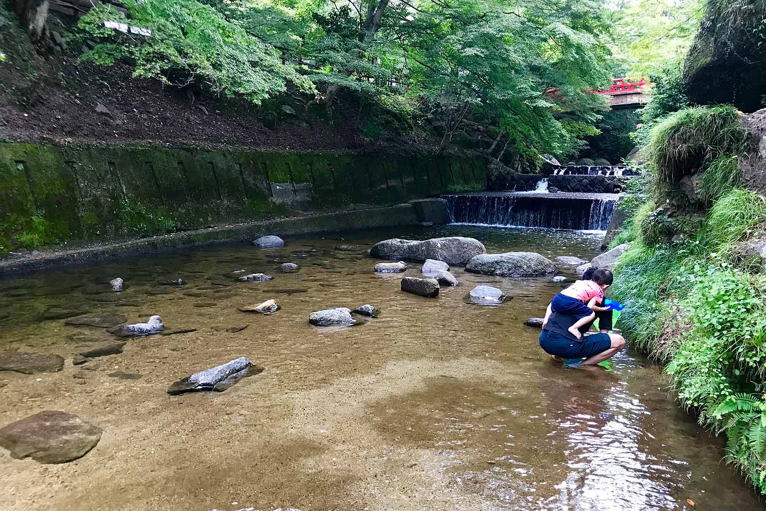 瀬戸,岩屋堂,川遊び