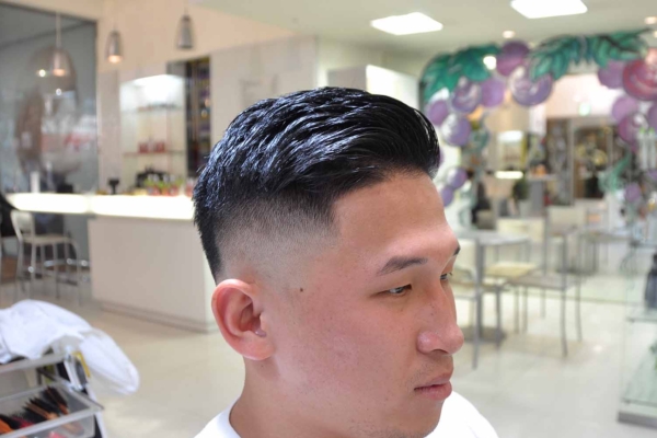 スキンフェード,barber,アメリカンヘア