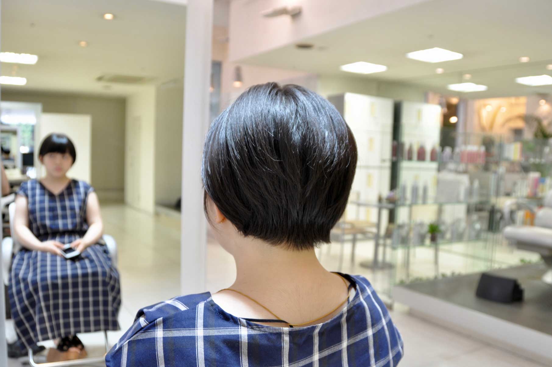 剛毛多毛をすっきりタイトなショートヘアに ショートカットとくせ毛が得意なくせもの美容師のブログショートカットとくせ毛が得意なくせもの美容師のブログ