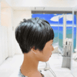 ヘルシーな女性らしさを感じるショートボブ