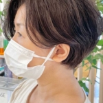 ミセス世代におすすめな、お手入れ簡単ショートボブ。