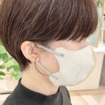 大人可愛いマッシュショート