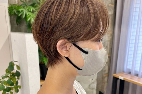 名古屋,白髪ぼかし,ハイライト