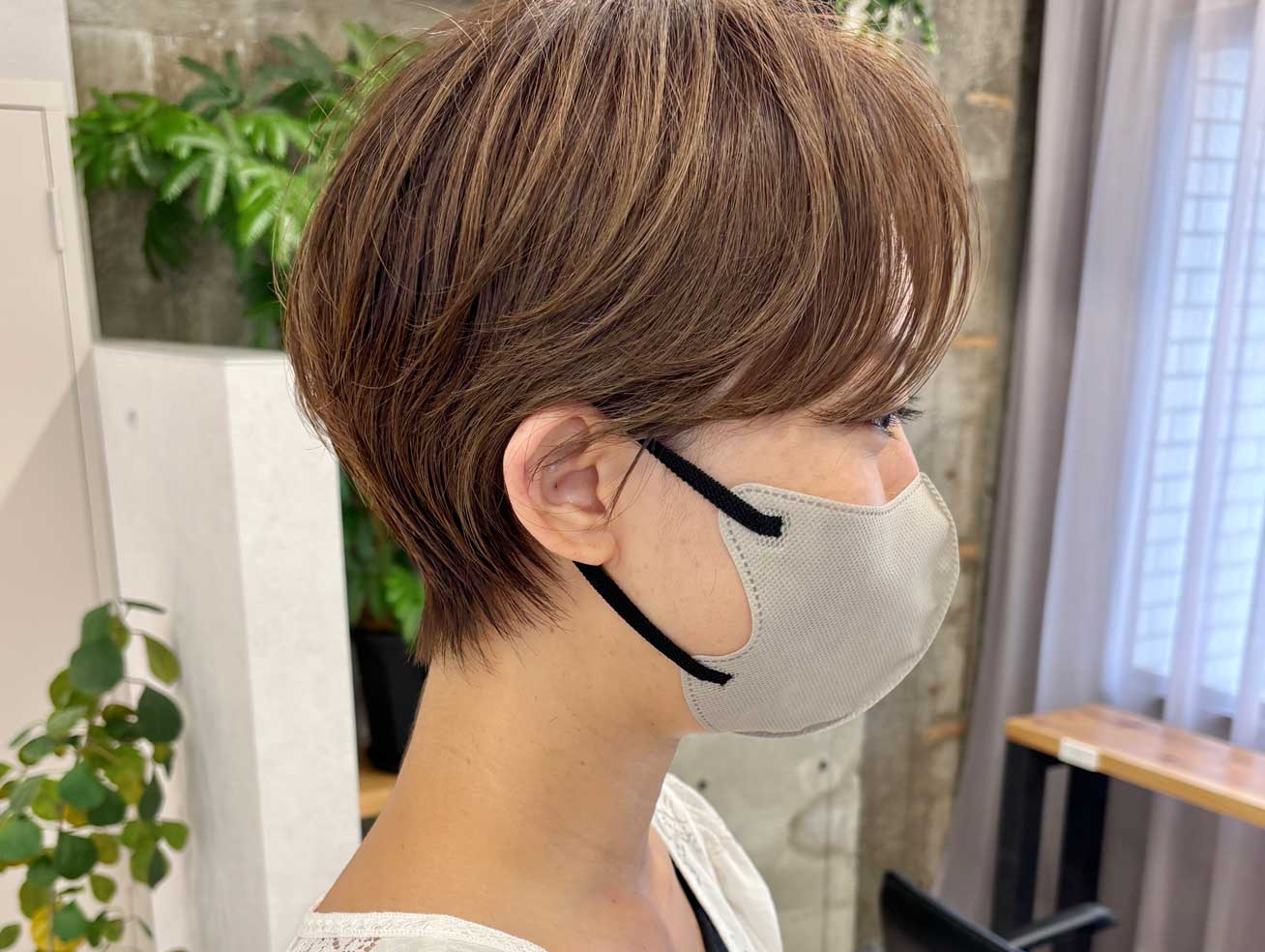 名古屋,白髪ぼかし,ハイライト