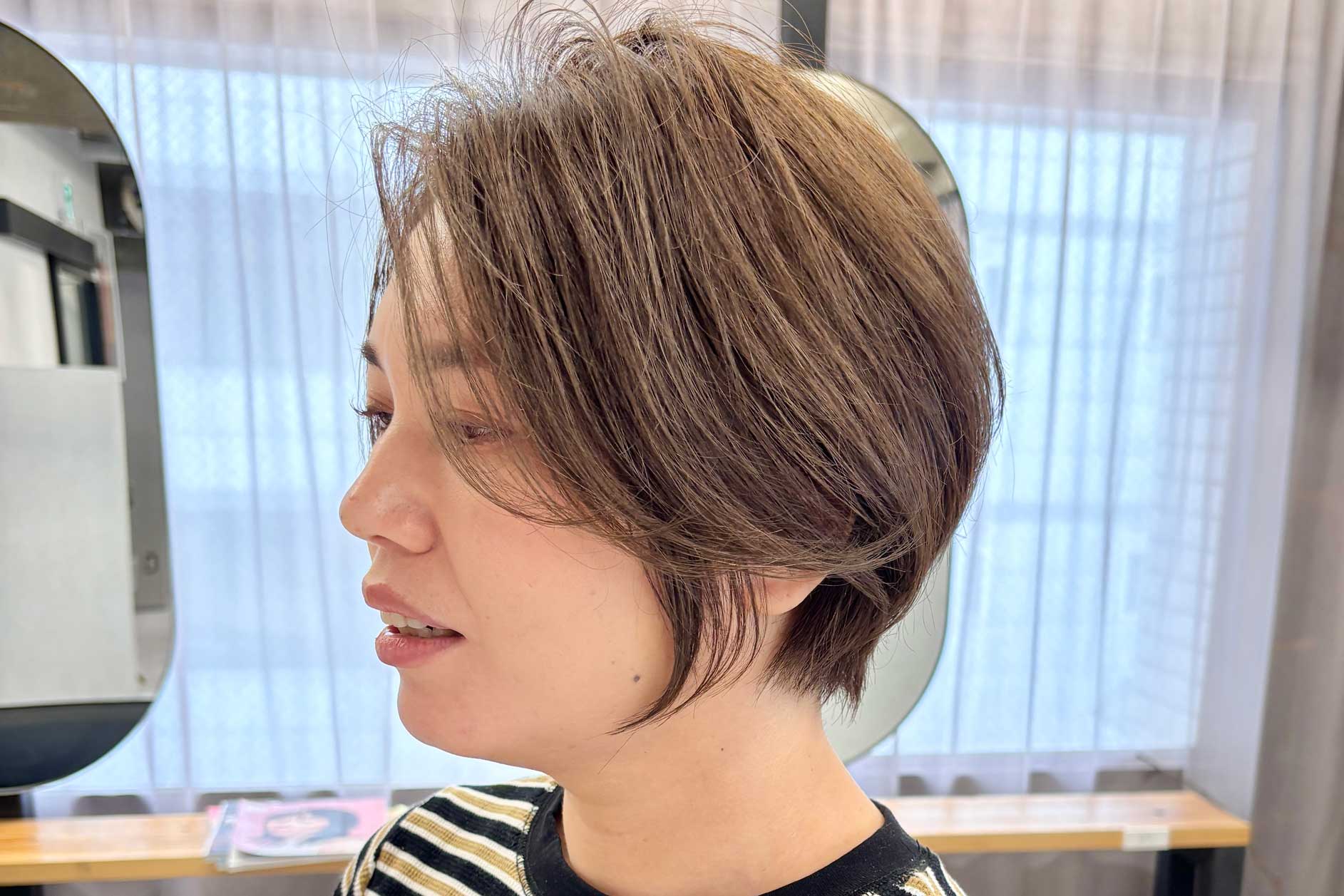 名古屋,白髪ぼかし,ハイライト