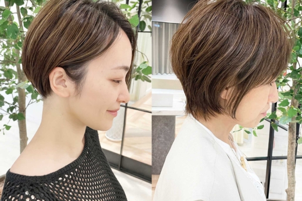 名古屋,白髪ぼかし,ハイライト