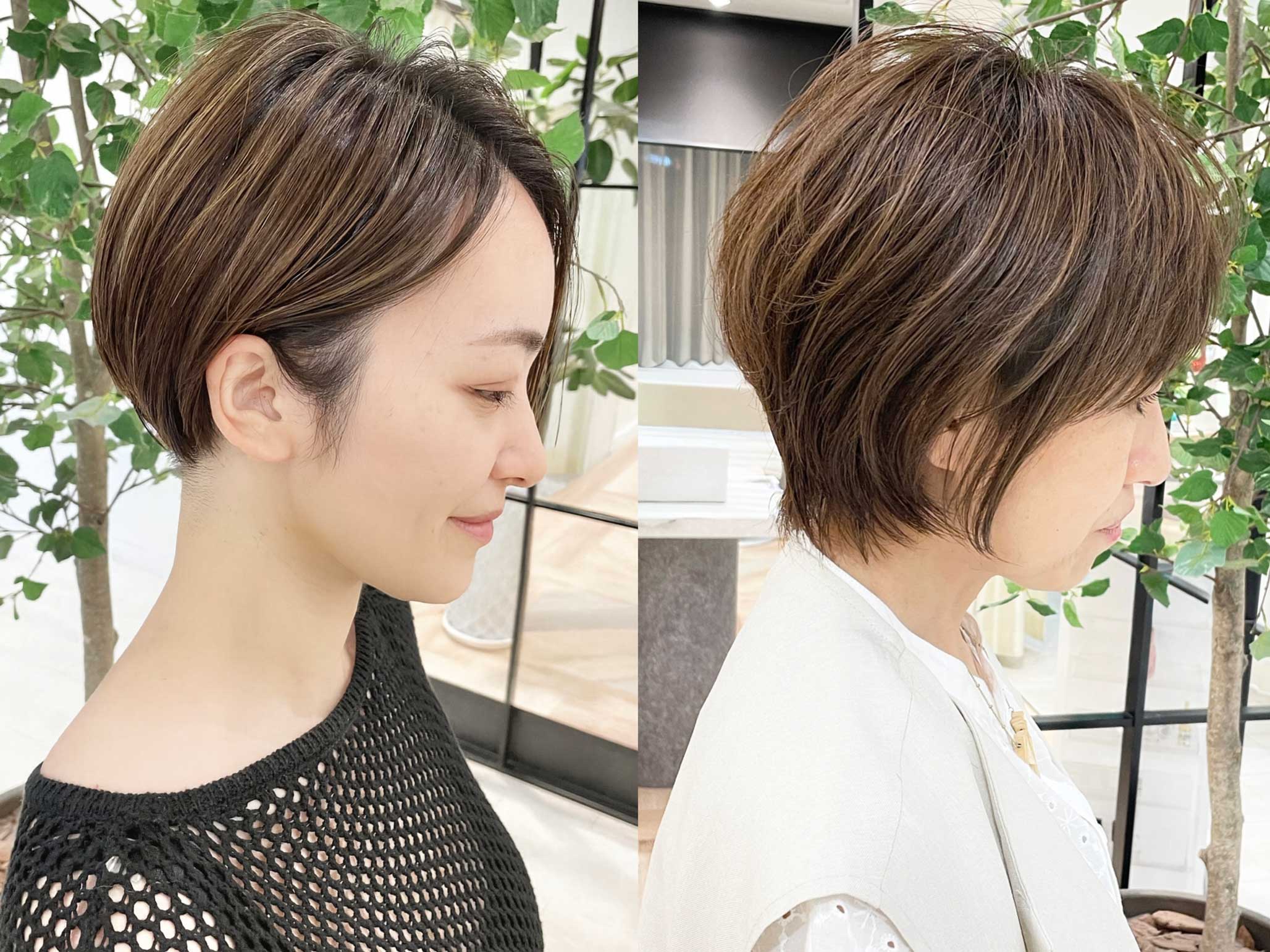 名古屋,白髪ぼかし,ハイライト