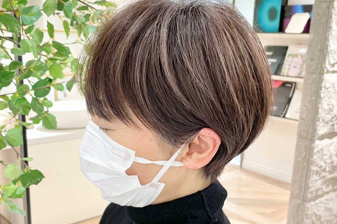 名古屋,白髪ぼかし,ハイライト