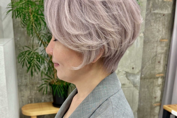 グレーヘア,白髪ぼかし,ハイライト