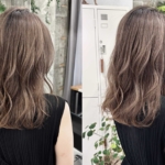 30代からの白髪悩みに似合うミディアムヘア