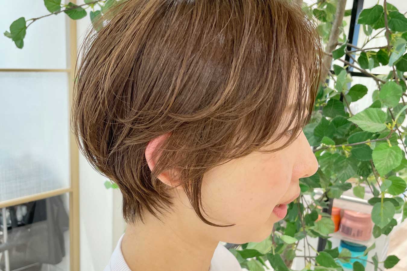 名古屋,白髪ぼかし,ハイライト