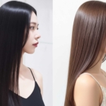 ダメージレスで艶が続く自然な縮毛矯正スタイル