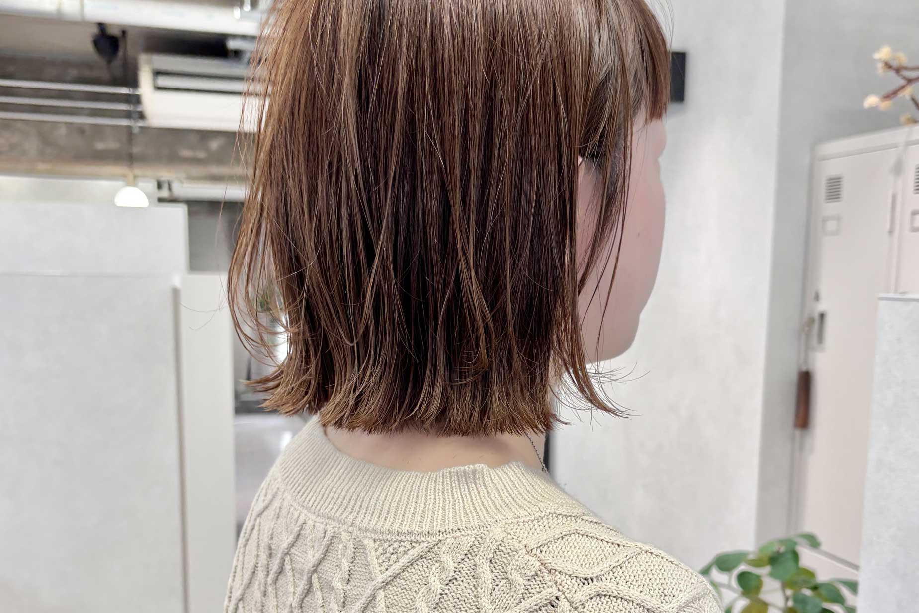 名古屋,白髪ぼかし,ハイライト