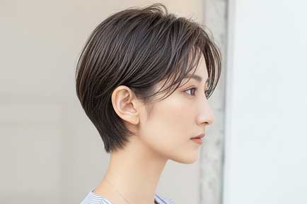 名古屋,パーマ,ショートヘア