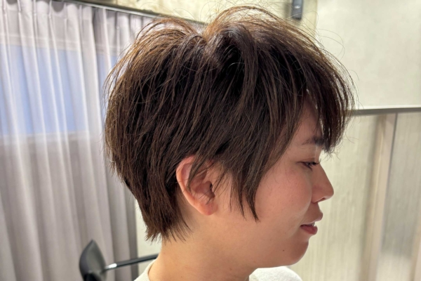 名古屋,くせ毛,ショートヘア