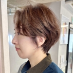 30代40代に人気の丸みショート