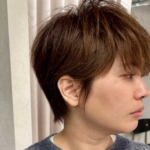 朝楽スタイリングの大人ショート