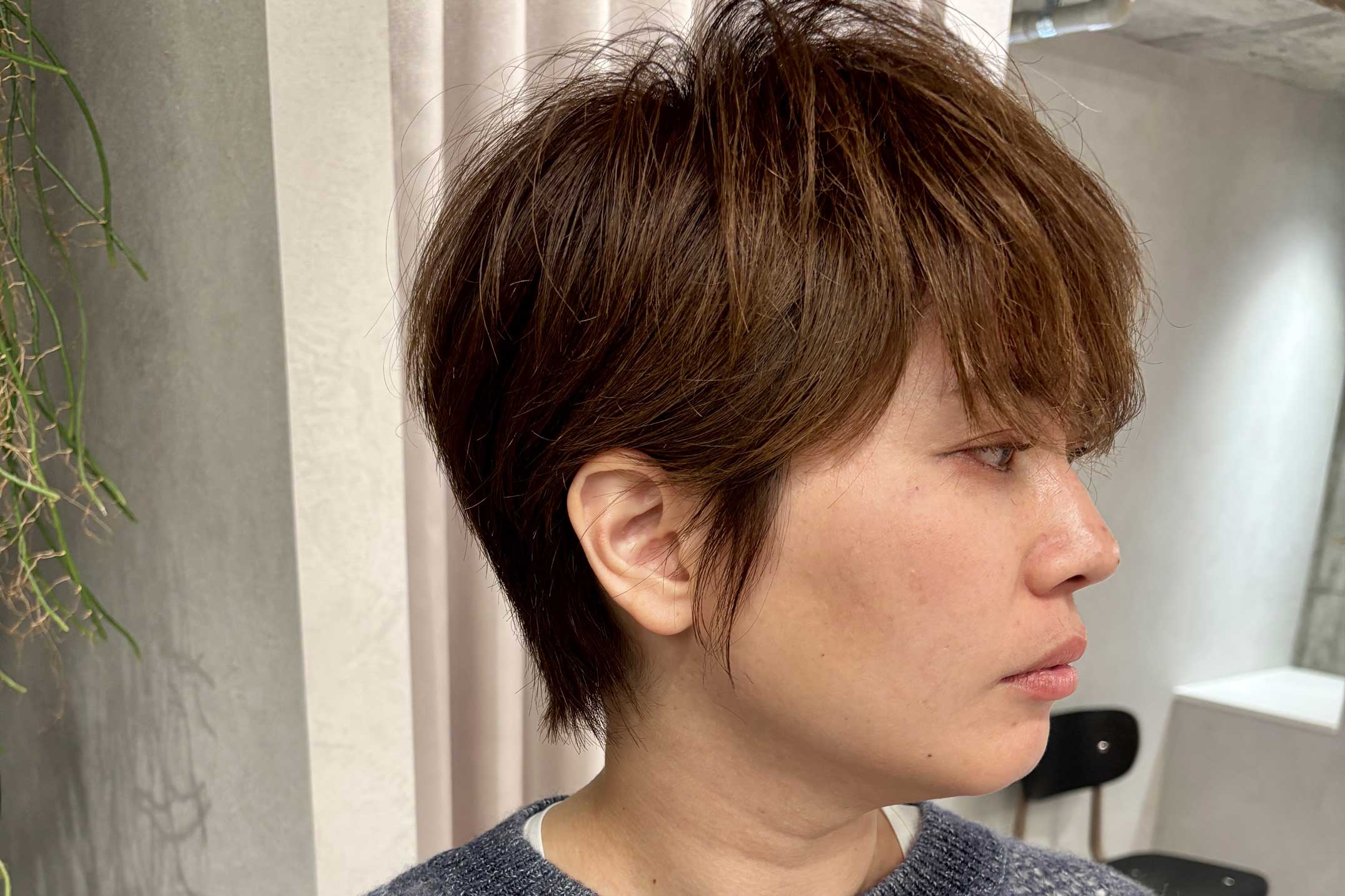 名古屋,くせ毛,ショートヘア